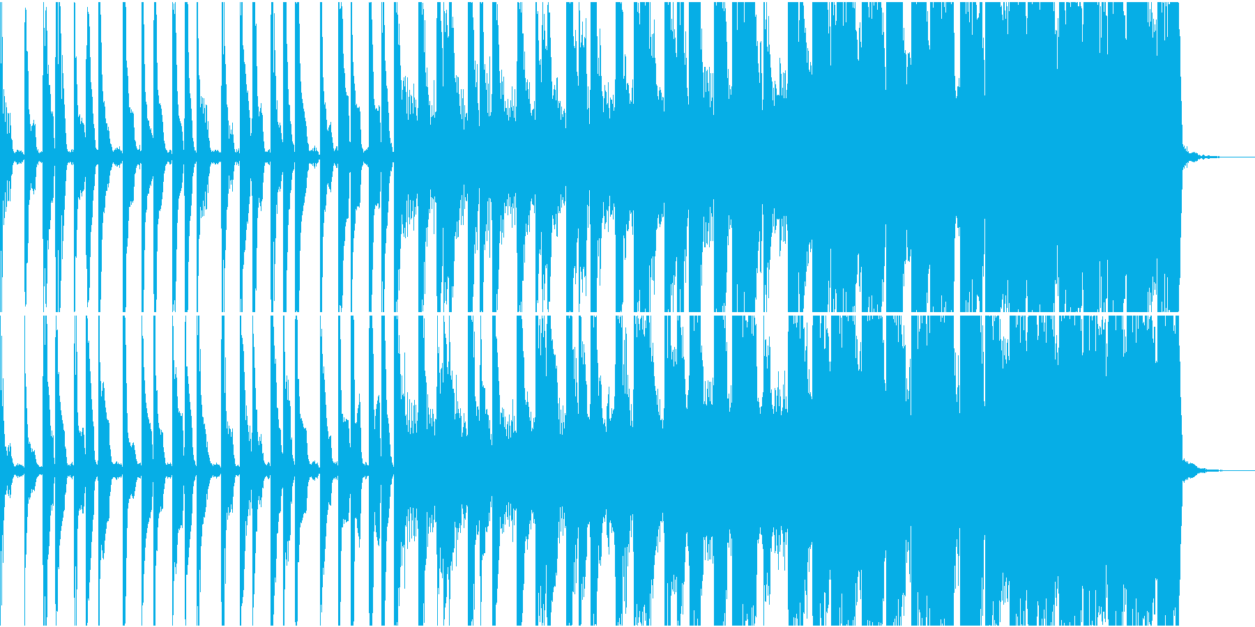 ゴリゴリEDM OP、ゲームの再生済みの波形
