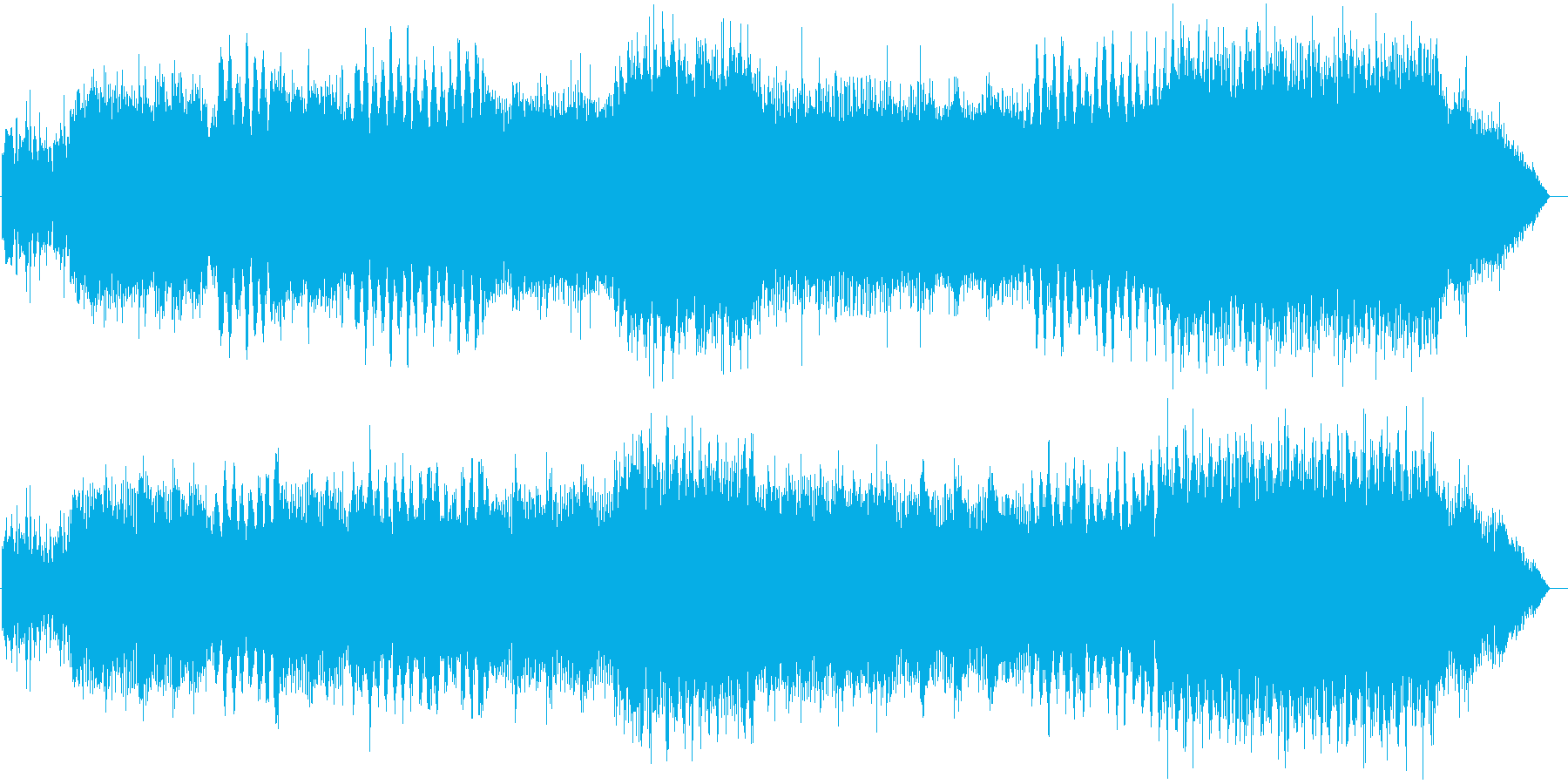 ダークサイドな世界観の再生済みの波形
