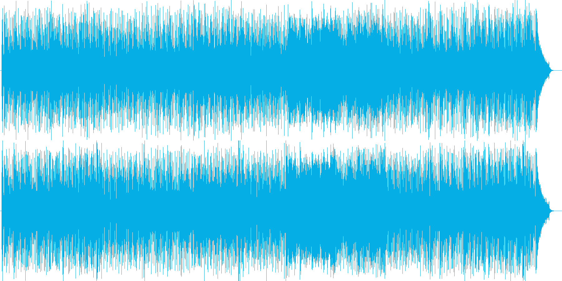 爽やかな海辺のストーリーミュージックの再生済みの波形