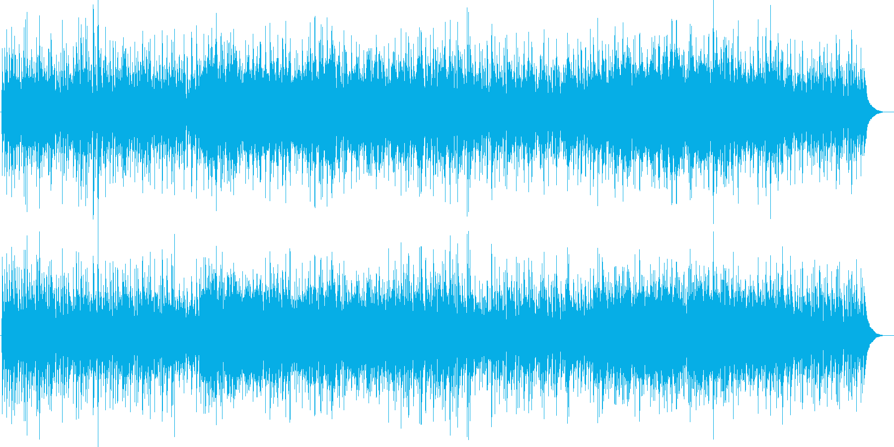 爽やかでポップなアコギファンクの再生済みの波形