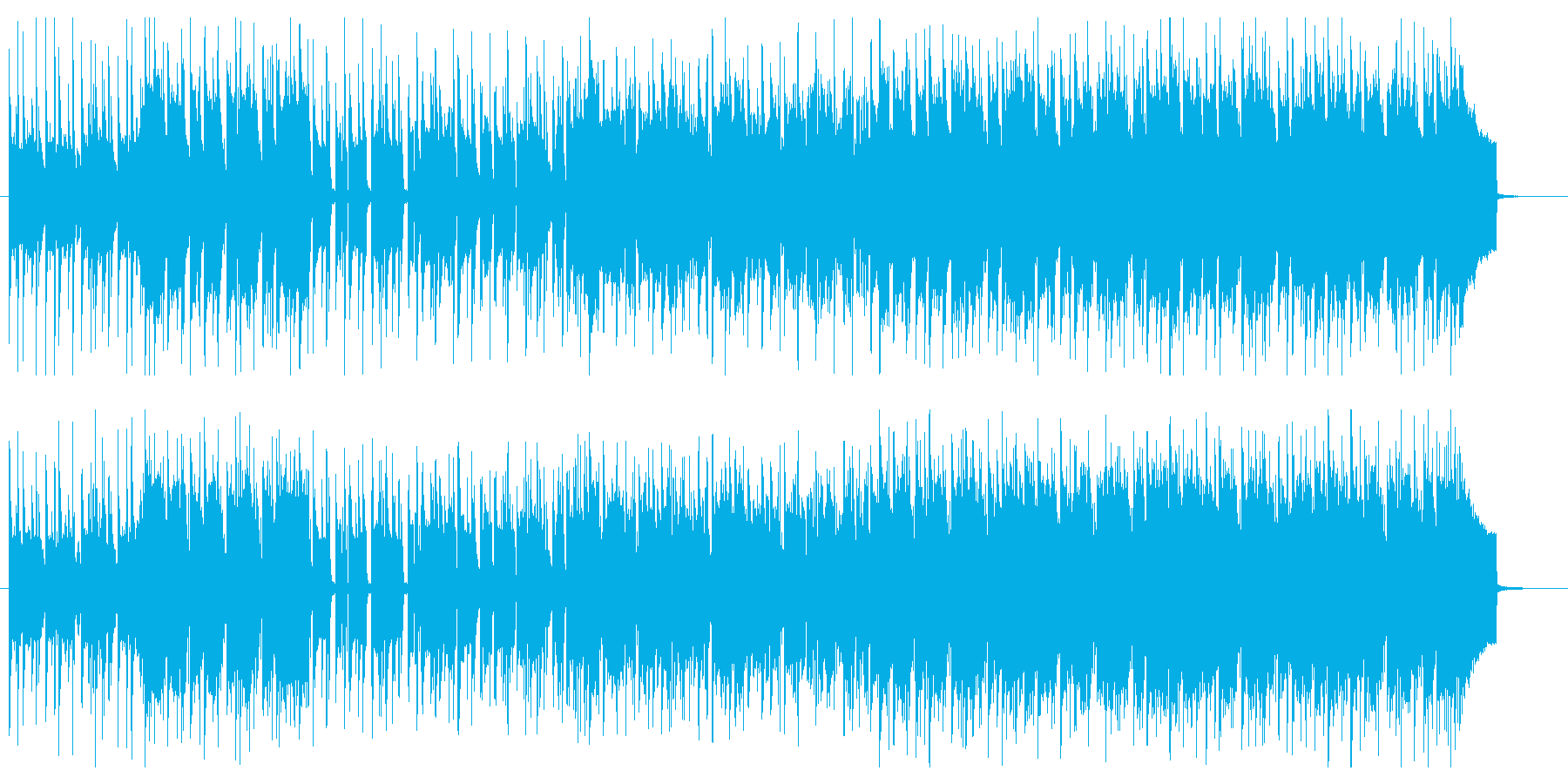 90's boyの再生済みの波形