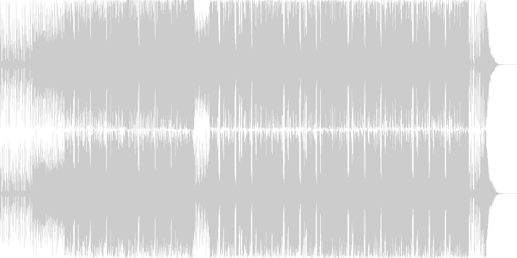 機会的な音を織り交ぜ、工場での戦いをイ…の未再生の波形