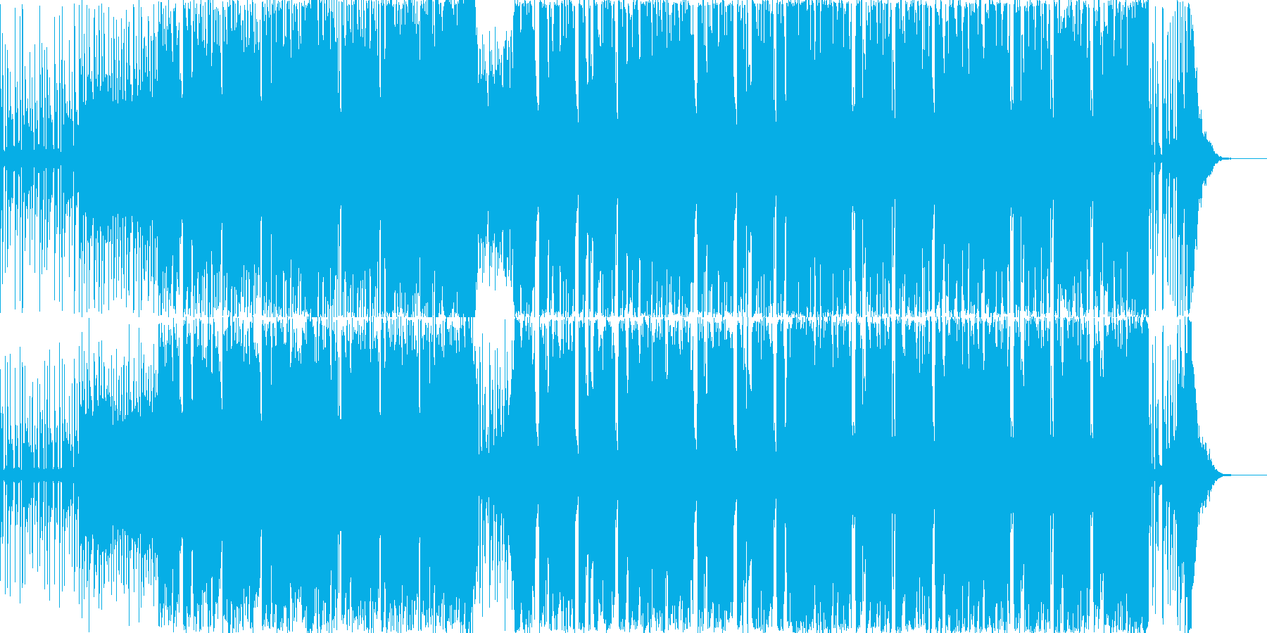 機会的な音を織り交ぜ、工場での戦いをイ…の再生済みの波形