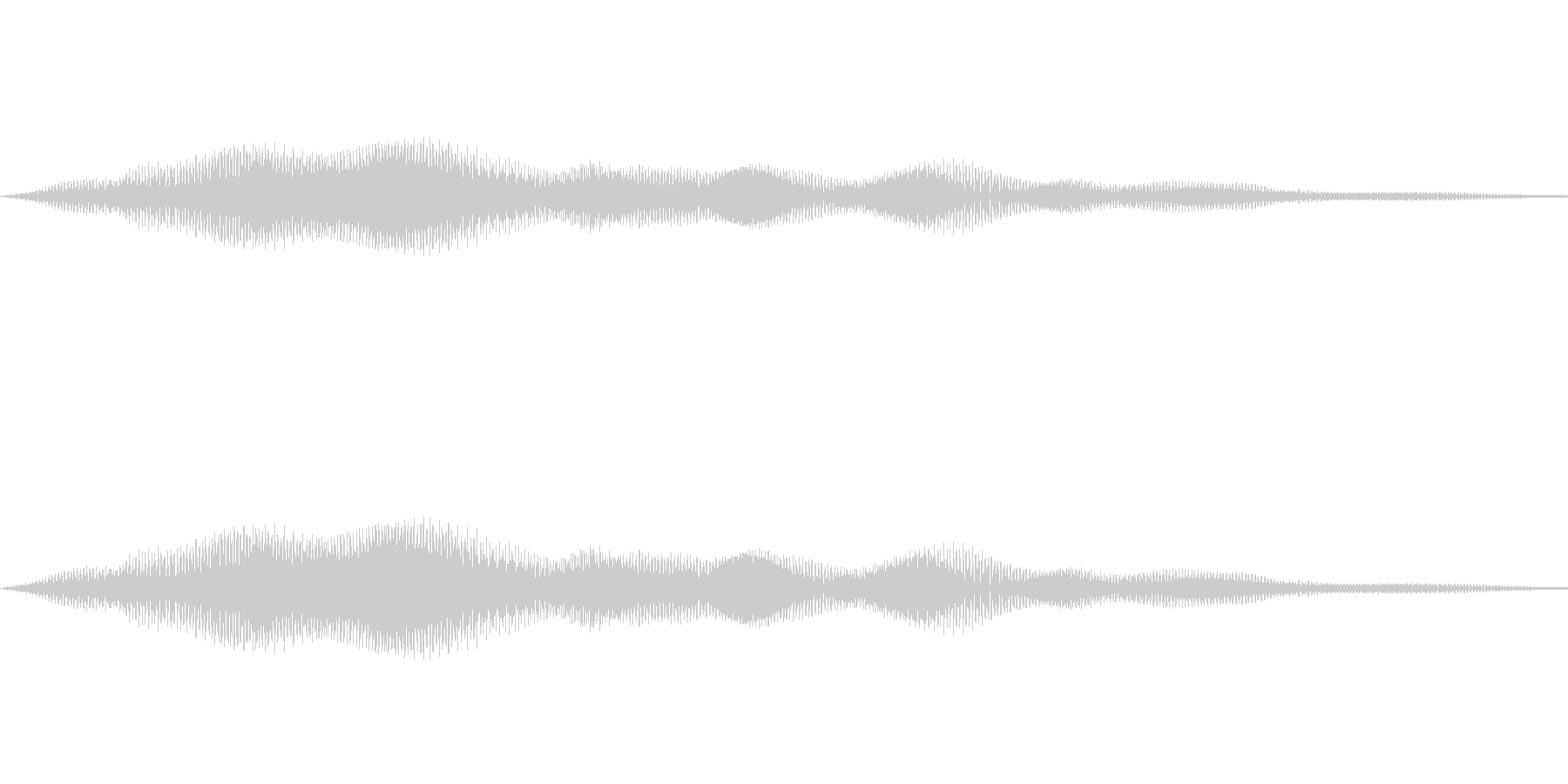 ヒーン(光テロップ)の未再生の波形