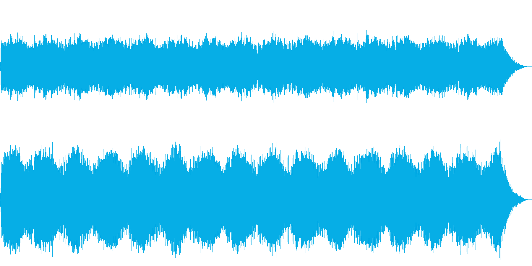 不気味な持続音。不吉な予感。の再生済みの波形