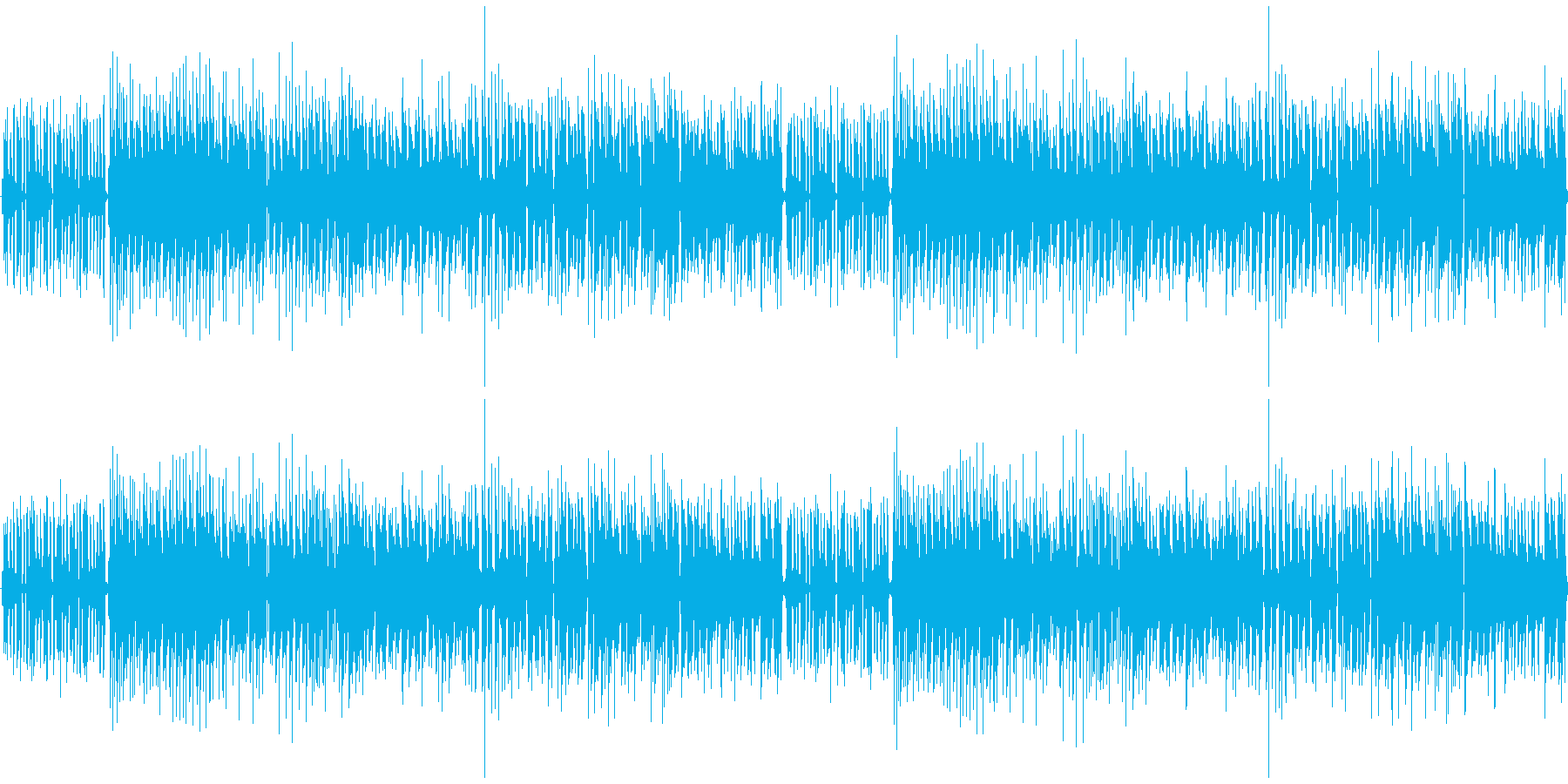 踊りたくなるようなタンゴ風楽曲。ループ可の再生済みの波形