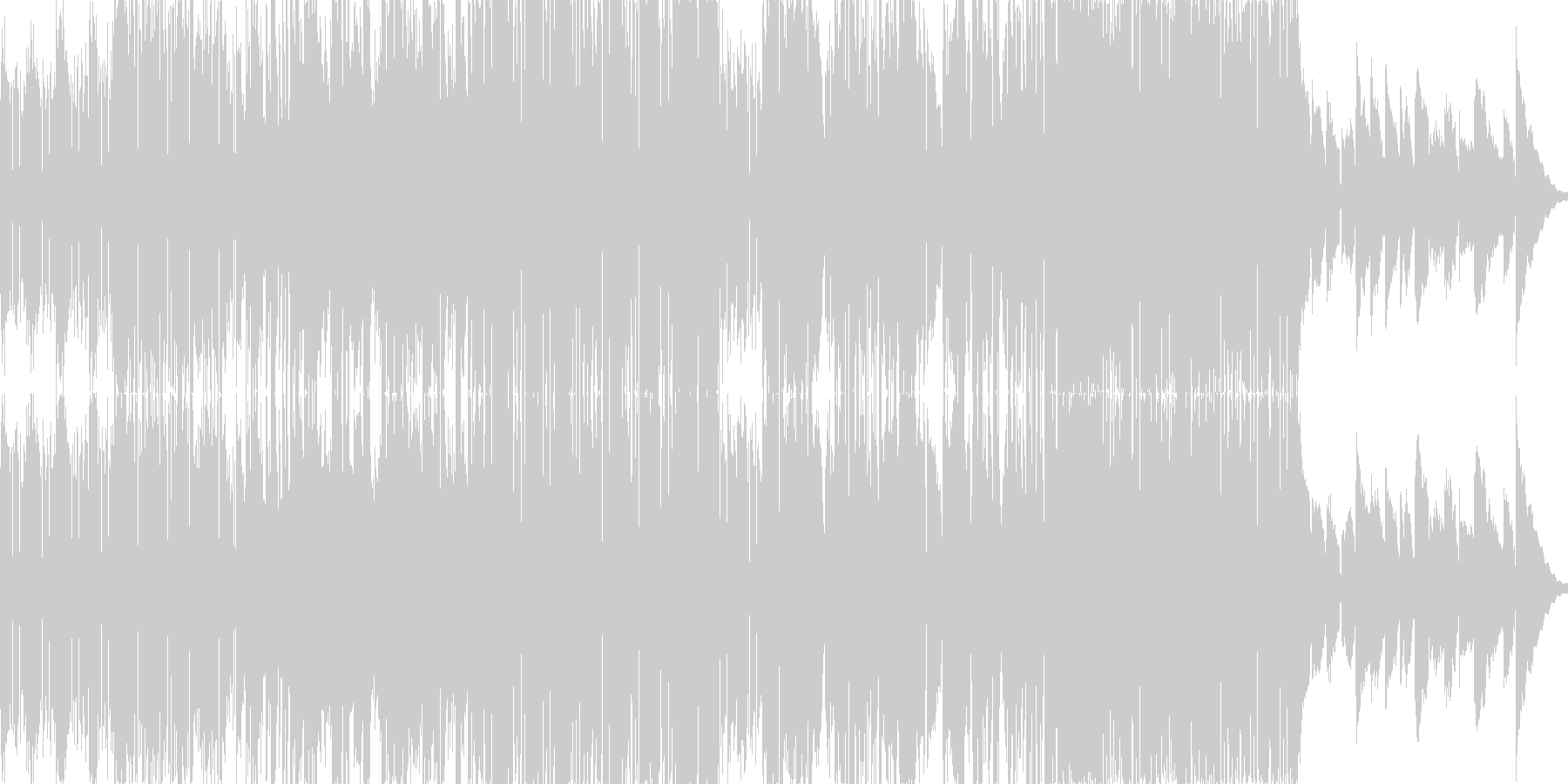 朝の光の爽やかさをイメージした曲です。…の未再生の波形