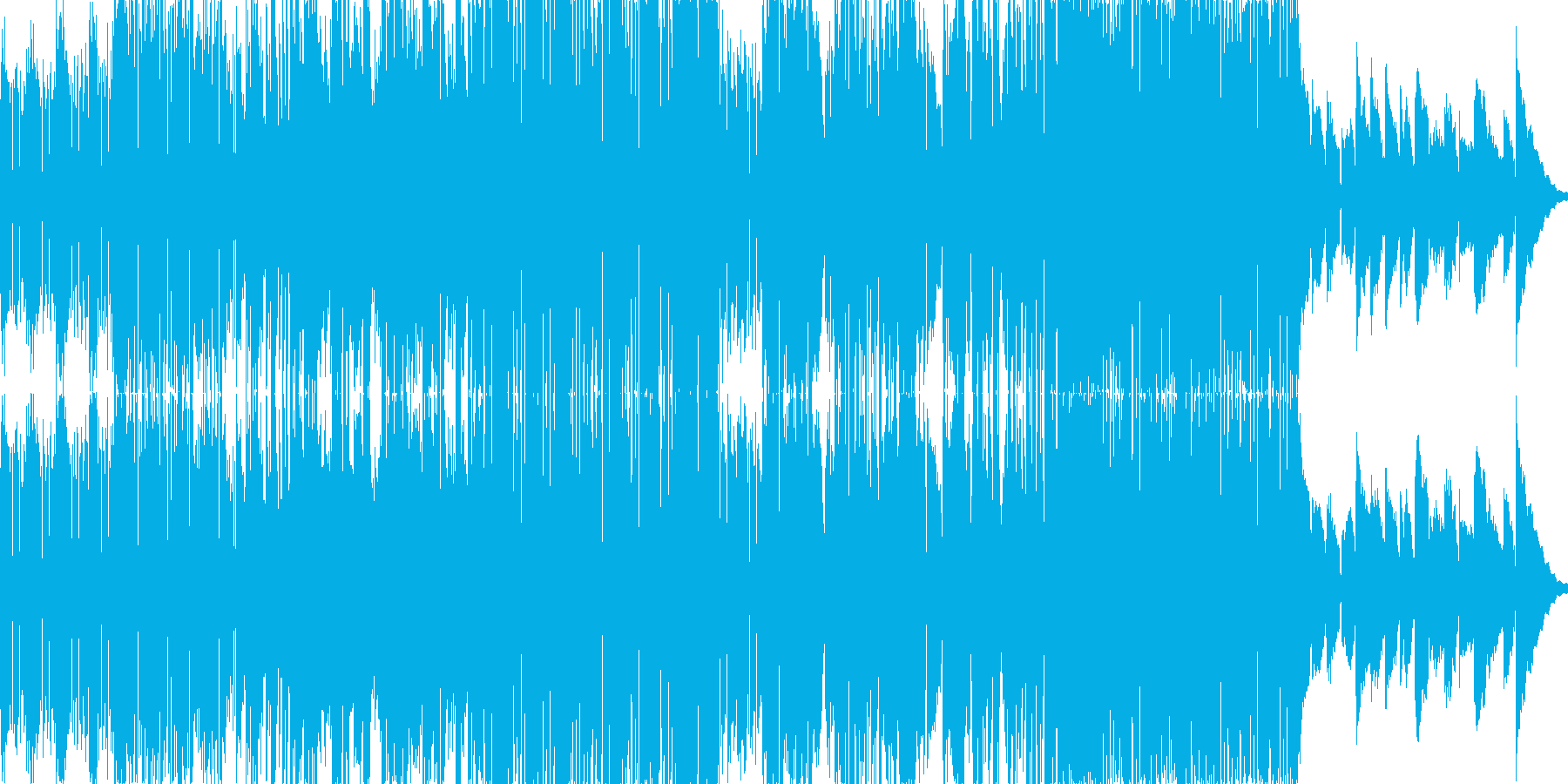 朝の光の爽やかさをイメージした曲です。…の再生済みの波形