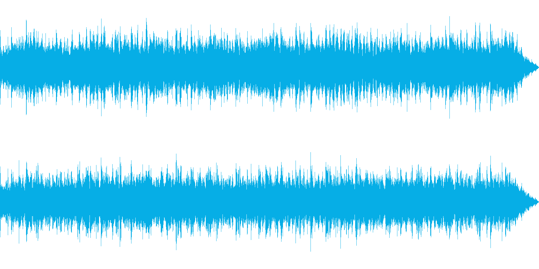 【主張しない背景音楽】儚げ1【ループ】の再生済みの波形
