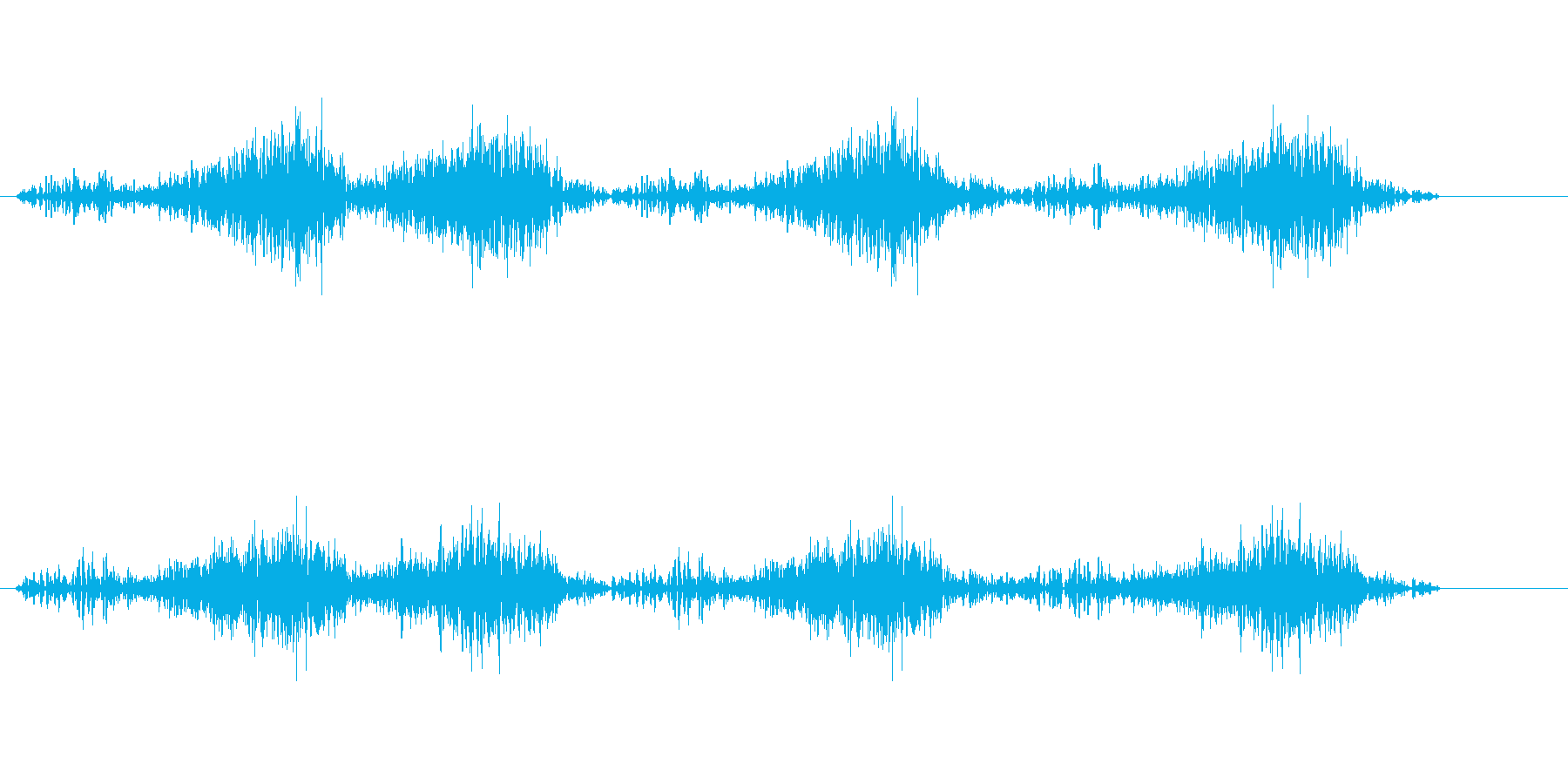 ササッサッサ(素早く字を書く音)の再生済みの波形