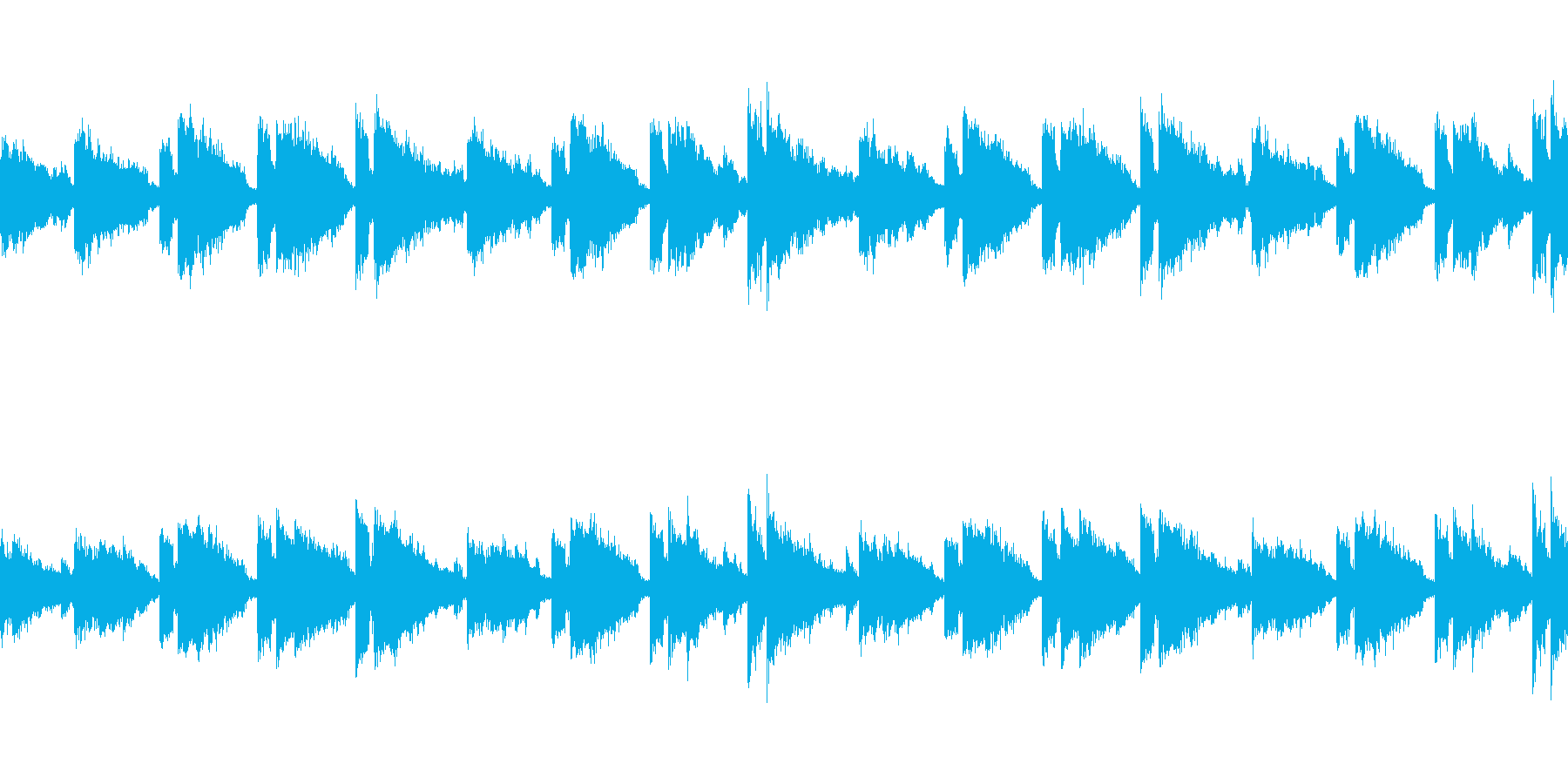 【エレピ】悲しげ ピアノ【ピアノ】の再生済みの波形