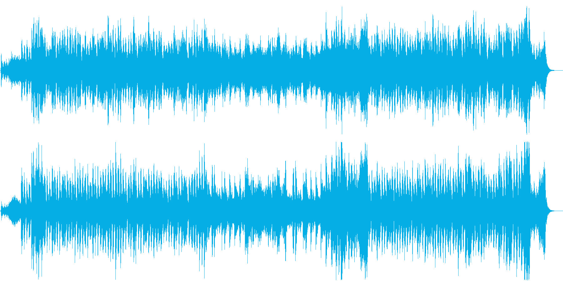 冒険をイメージした壮大なゲーム音楽の再生済みの波形