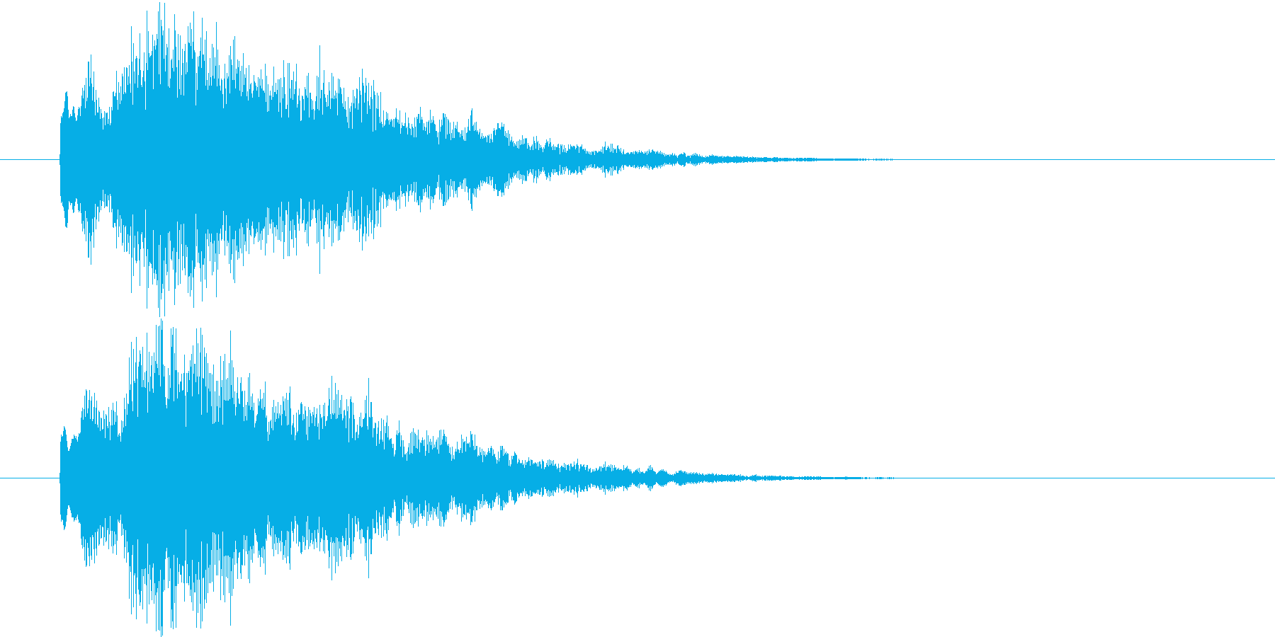 かわいいベル_glissの再生済みの波形
