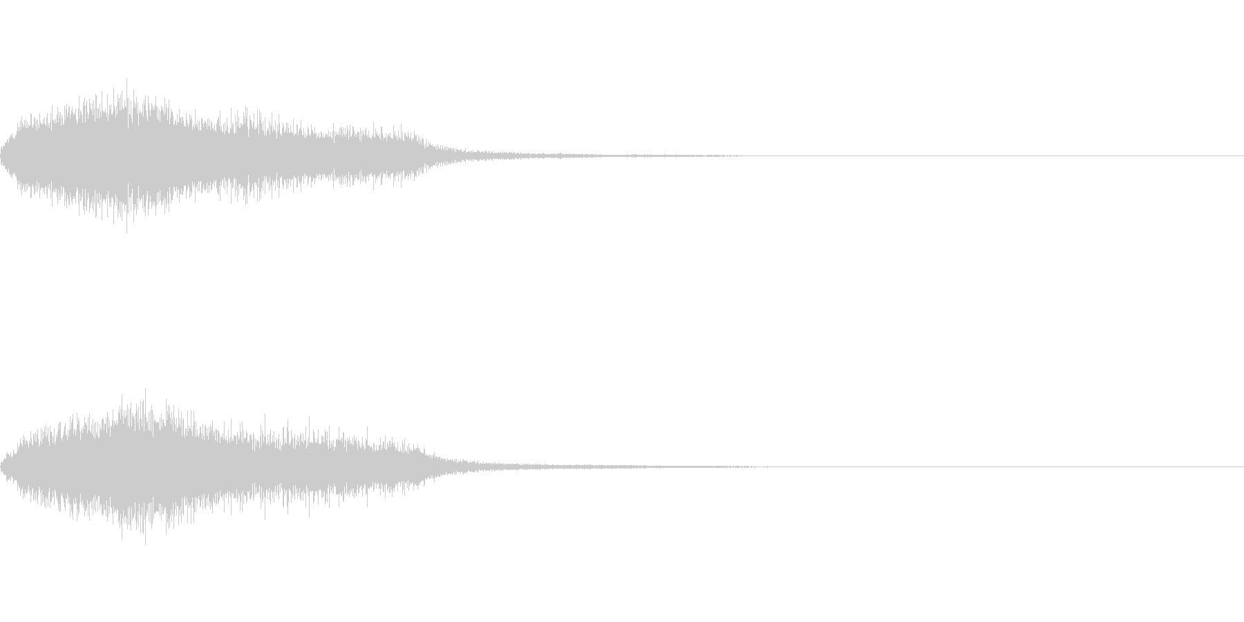 効果音 ホラー その5の未再生の波形