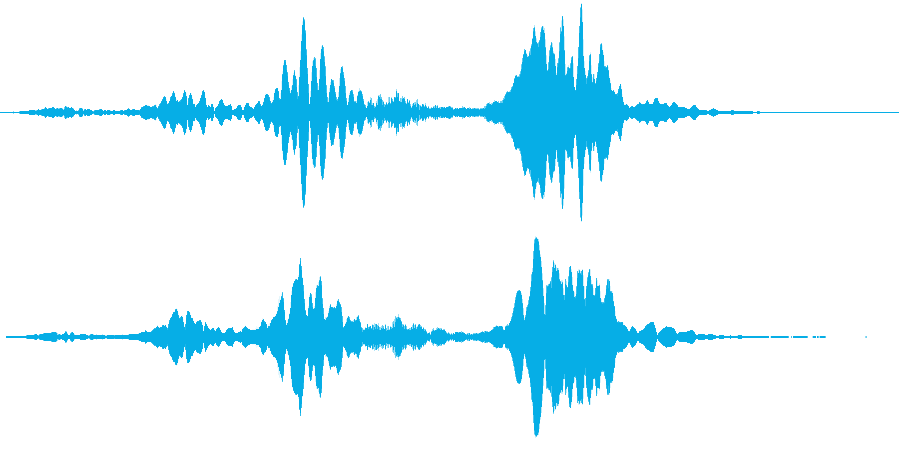 ミステリー系の短い効果音です。の再生済みの波形