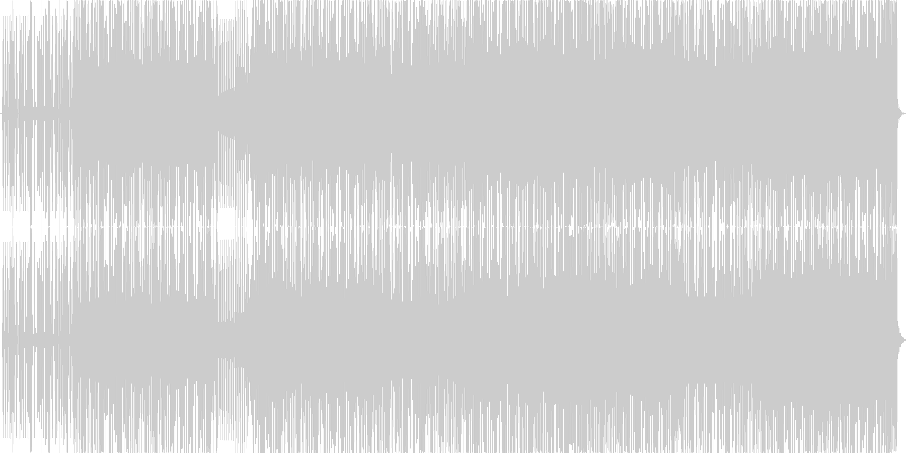 ゲームなどで使えそうな曲かと思います。の未再生の波形