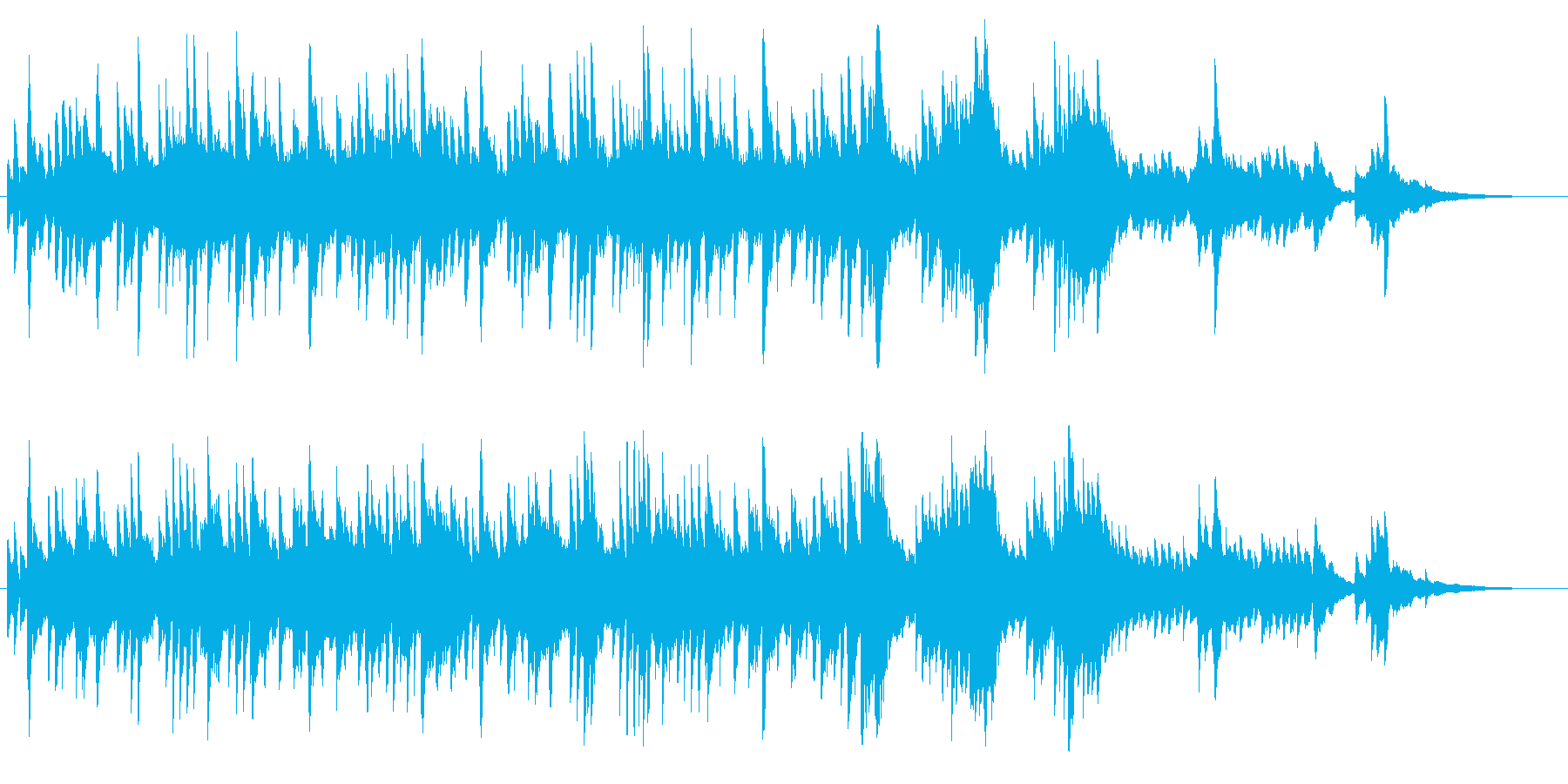 回想シーン【ピアノVer.】の再生済みの波形