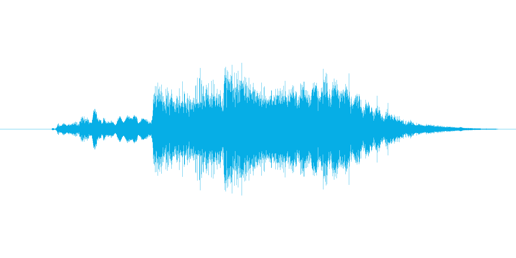 ファンタジー系効果音、ジングルの再生済みの波形