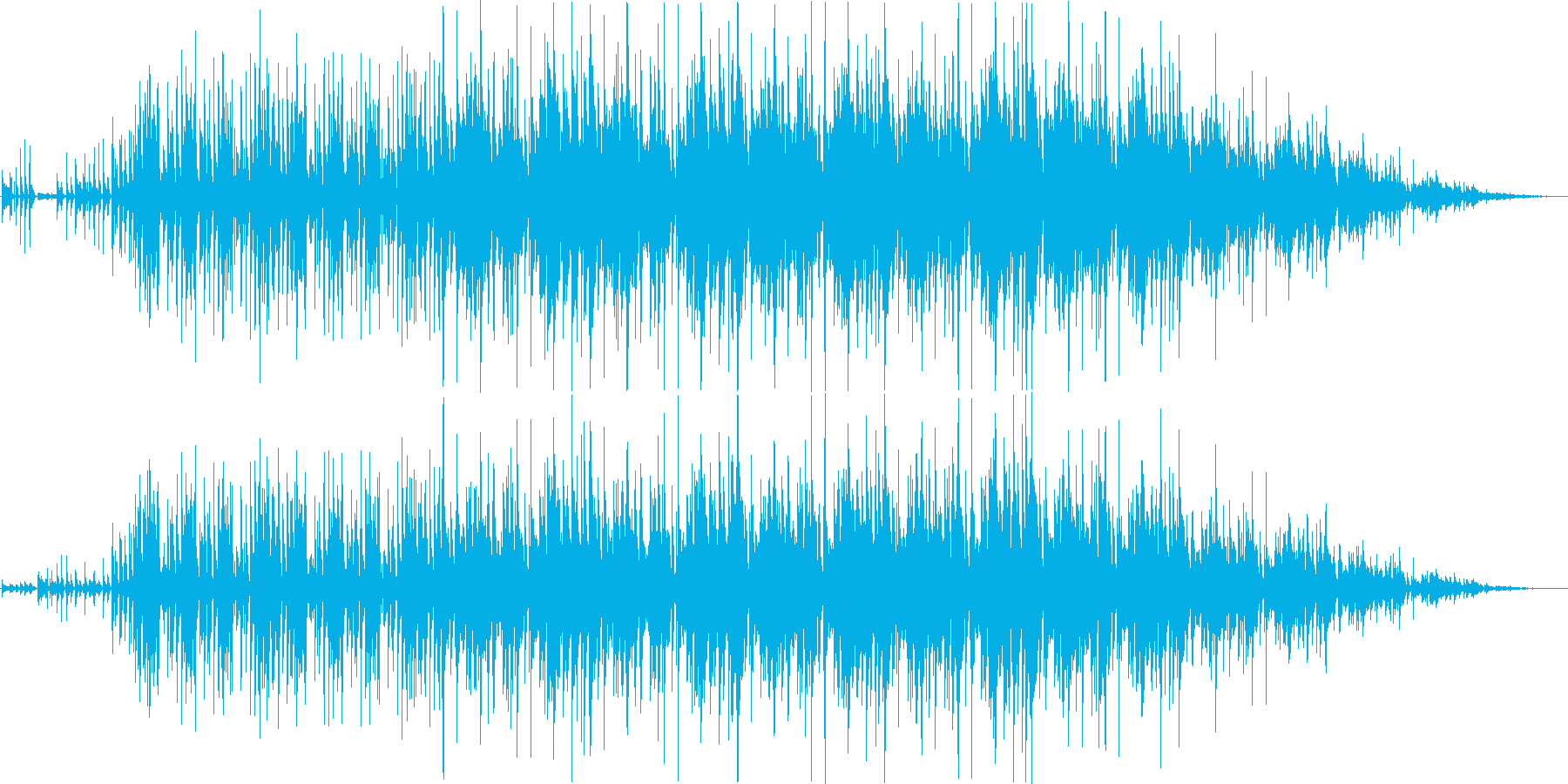 ギターカッティングが印象的なファンク音楽の再生済みの波形