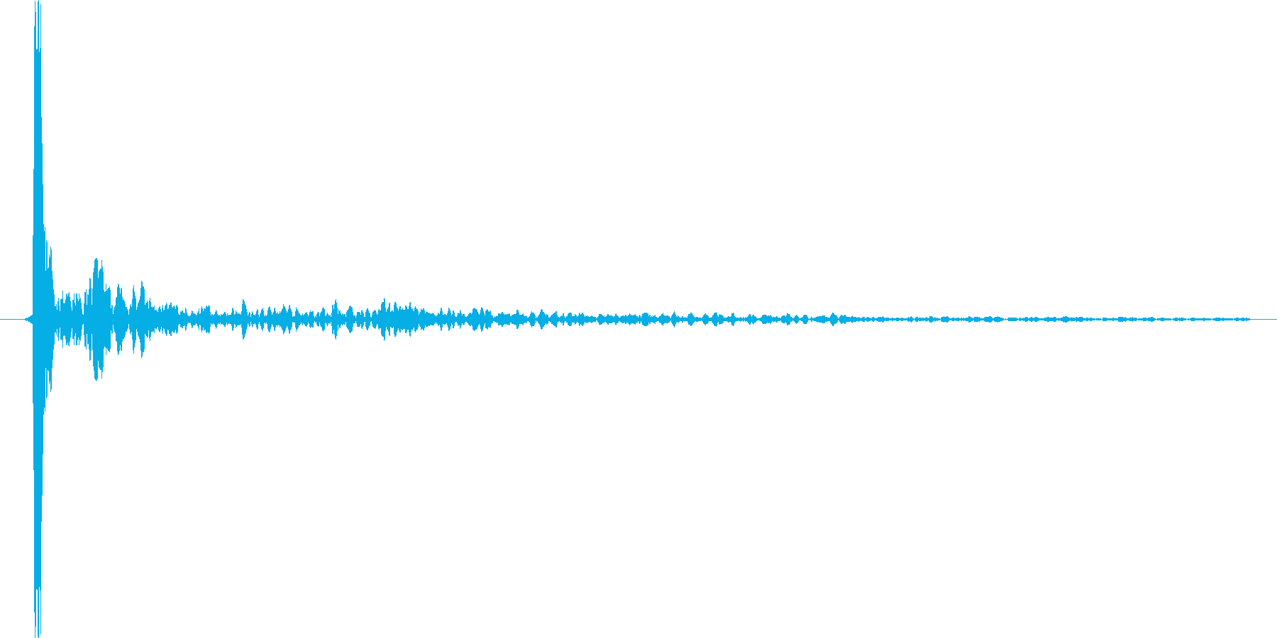 水滴、水の落ちる音です 08の再生済みの波形