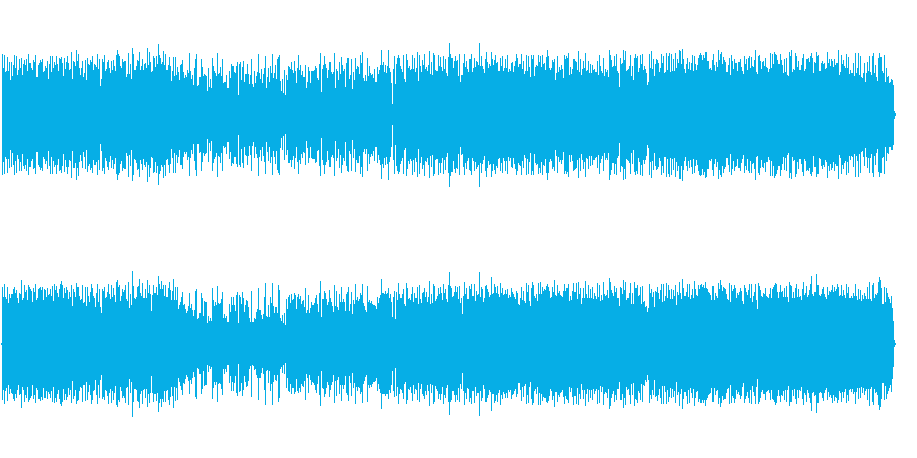 ブライダル永遠 80年代風フォークロックの再生済みの波形