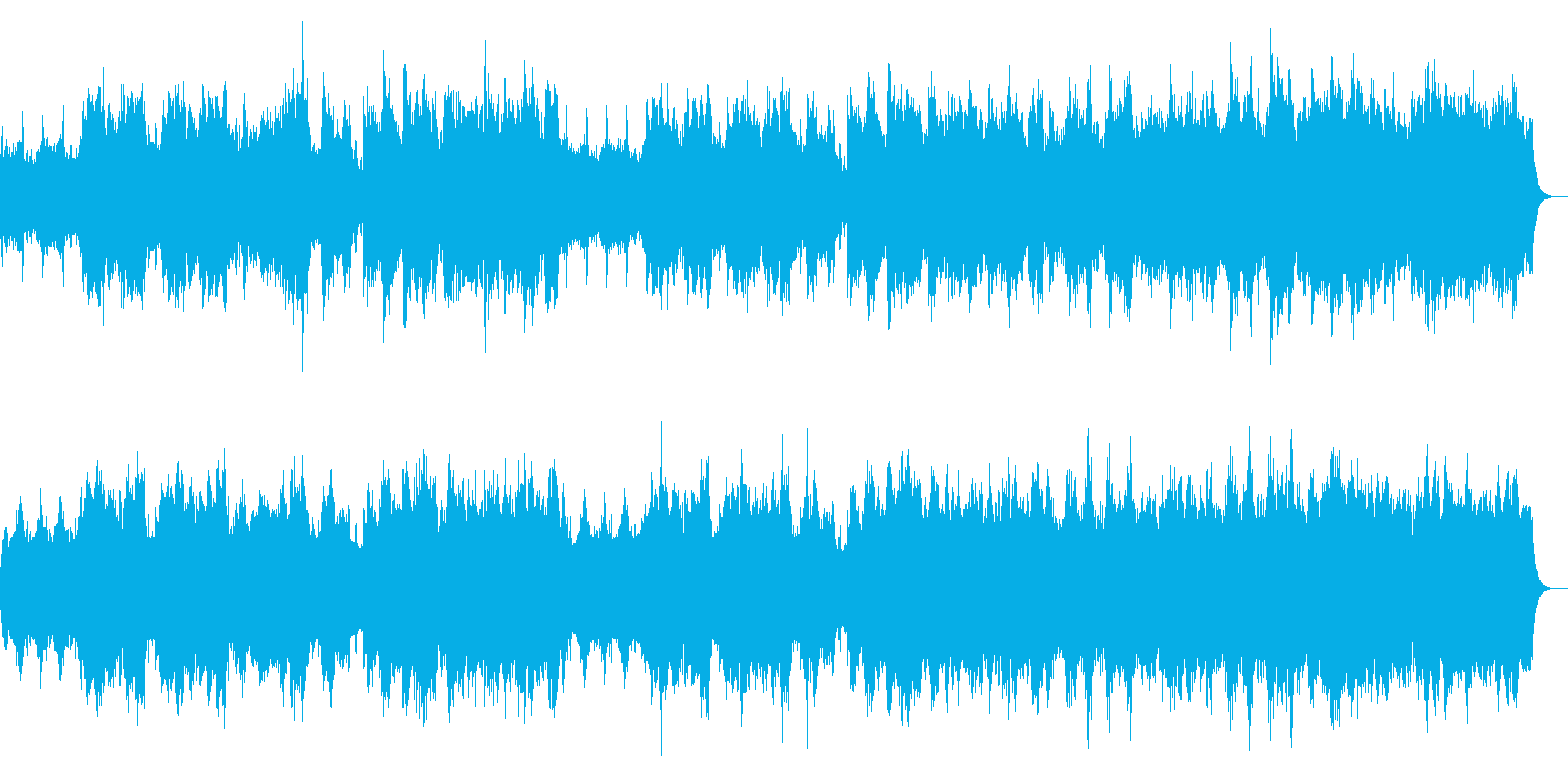 ハロウィン系BGM 魔法の森 ロング版の再生済みの波形