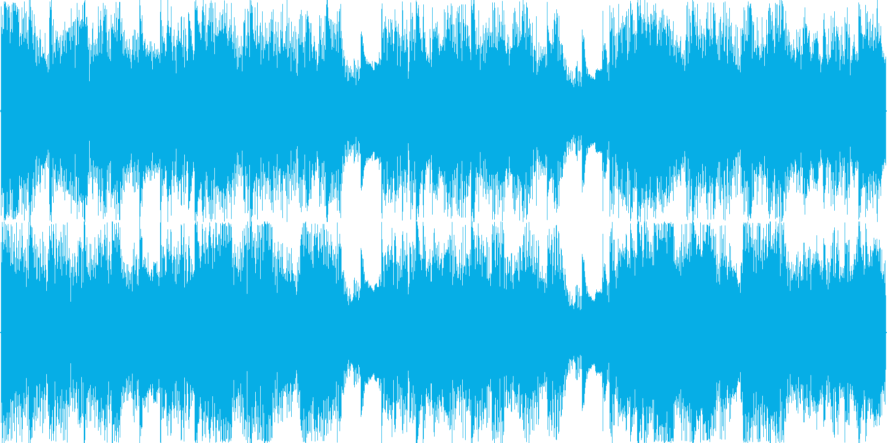 明るめで少し大人っぽい雰囲気の楽曲です。の再生済みの波形