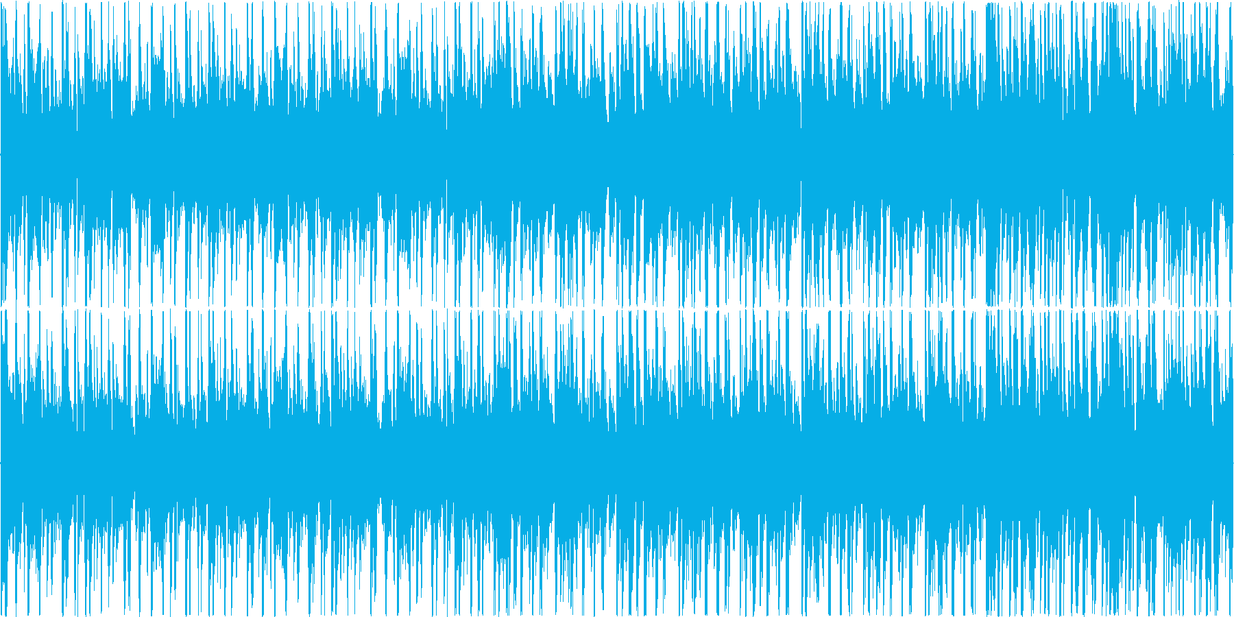 ノリノリのファンク (ループ可)の再生済みの波形