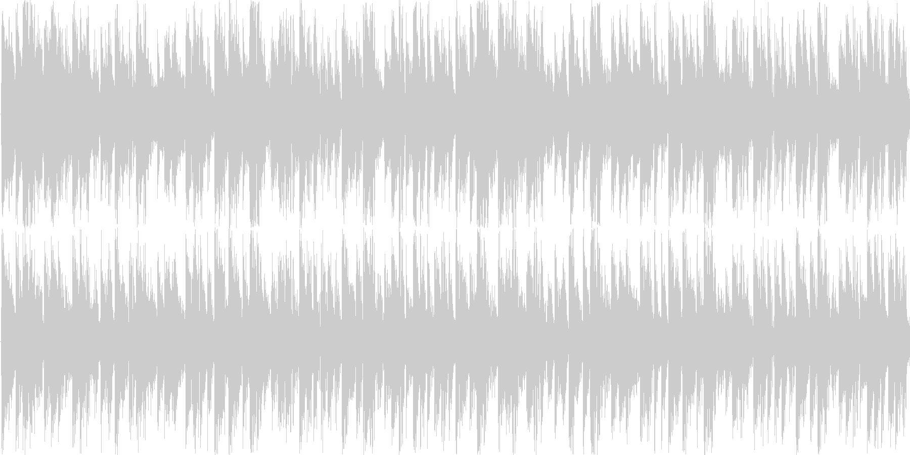 空間的な音響を駆使したループ楽曲です。の未再生の波形