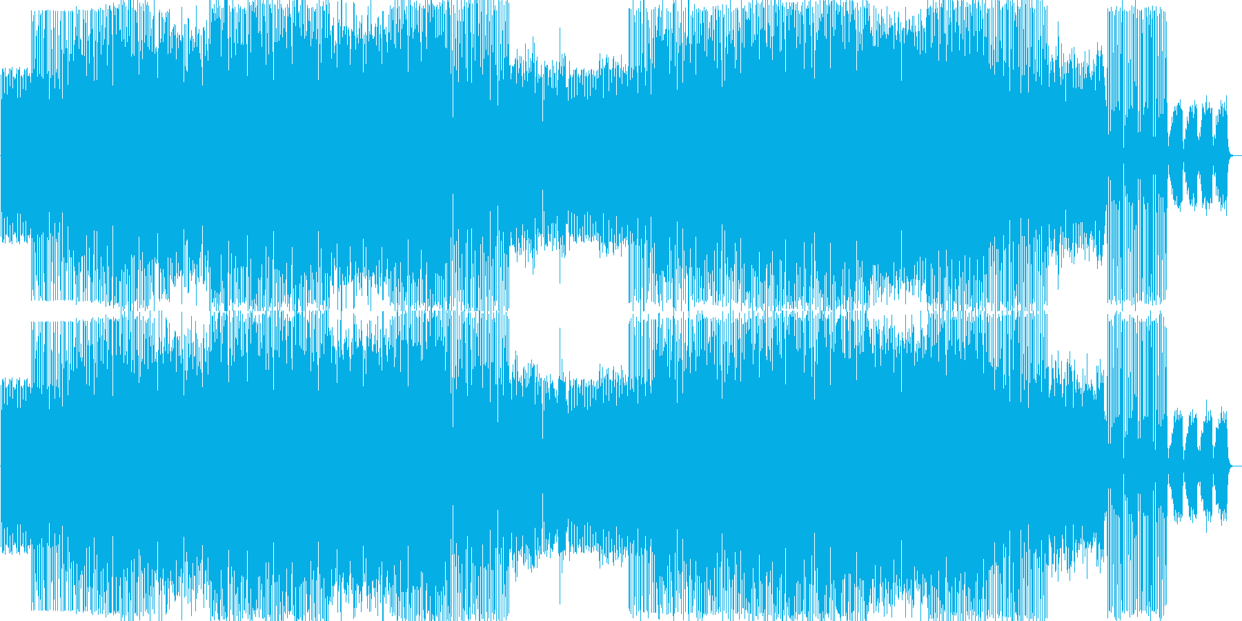 ロカビリーをイメージした曲です。の再生済みの波形