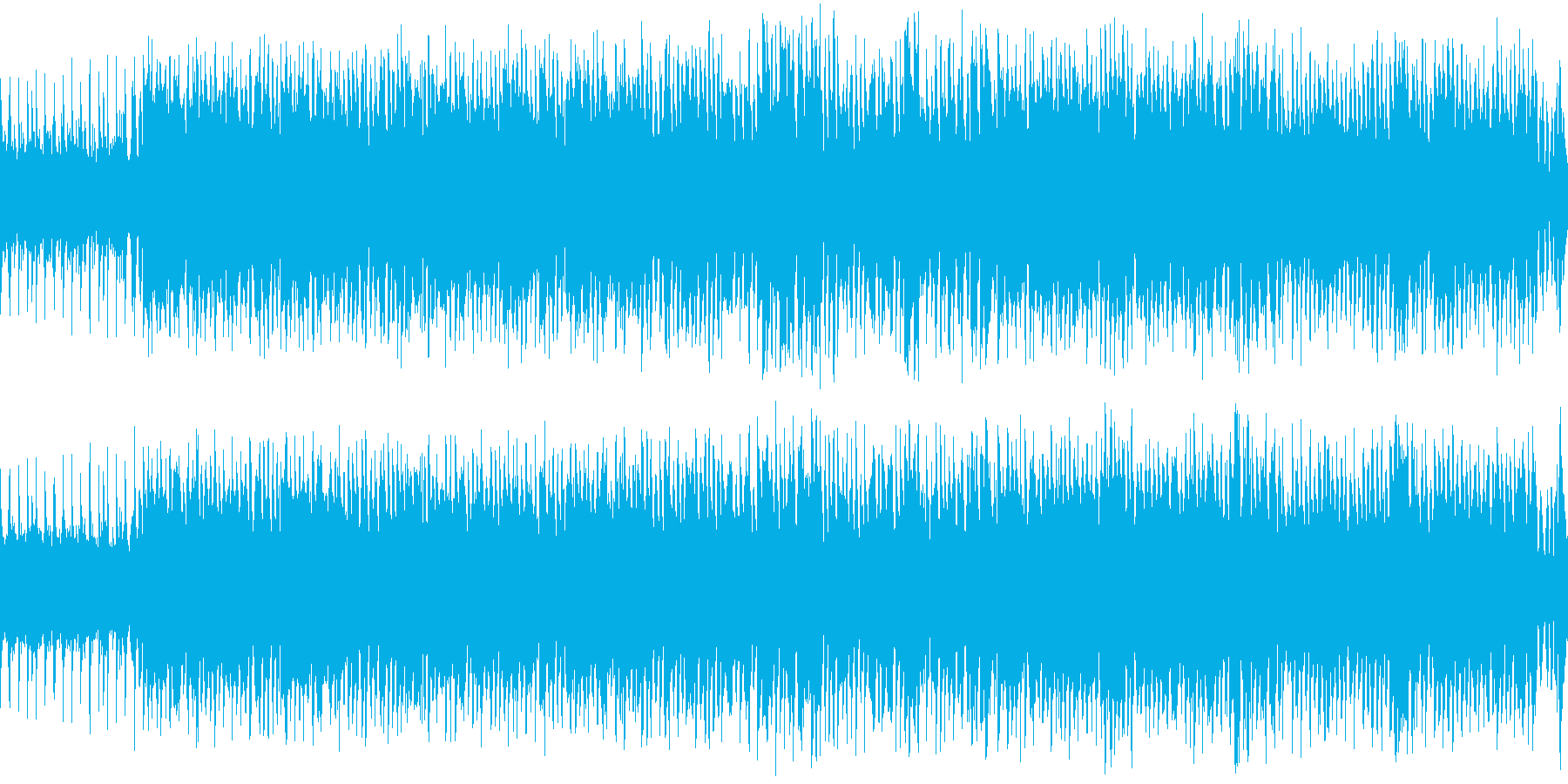 【ループ】カントリー&ウェスタンの楽曲の再生済みの波形