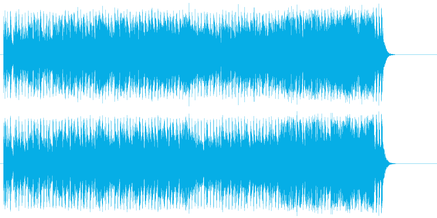 快適なドライブを楽しむフュージョンの再生済みの波形