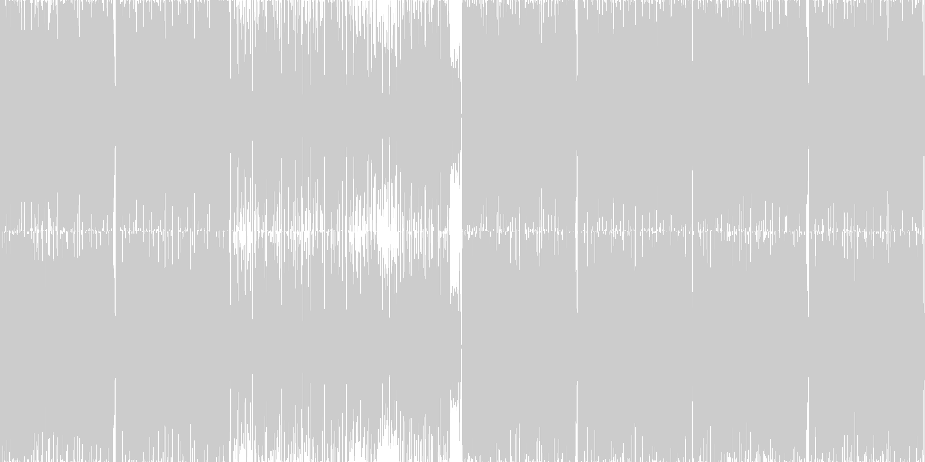 【ループ対応】テンションUP系ダンス曲の未再生の波形
