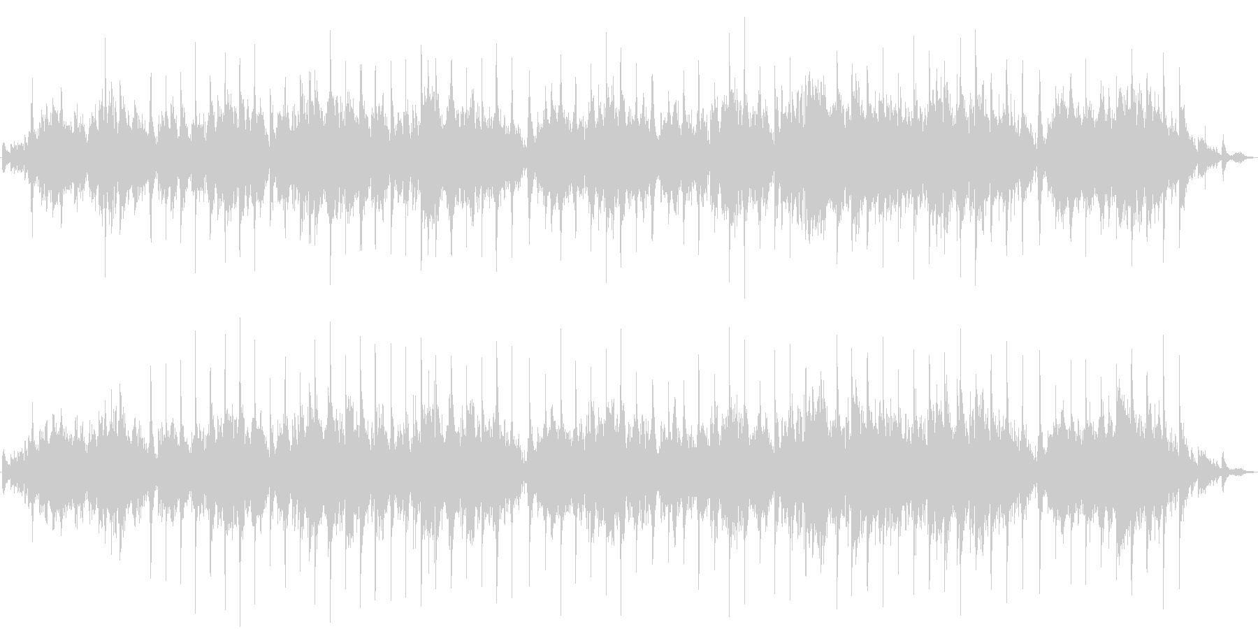 二胡の生演奏による切なくゆったりした曲の未再生の波形