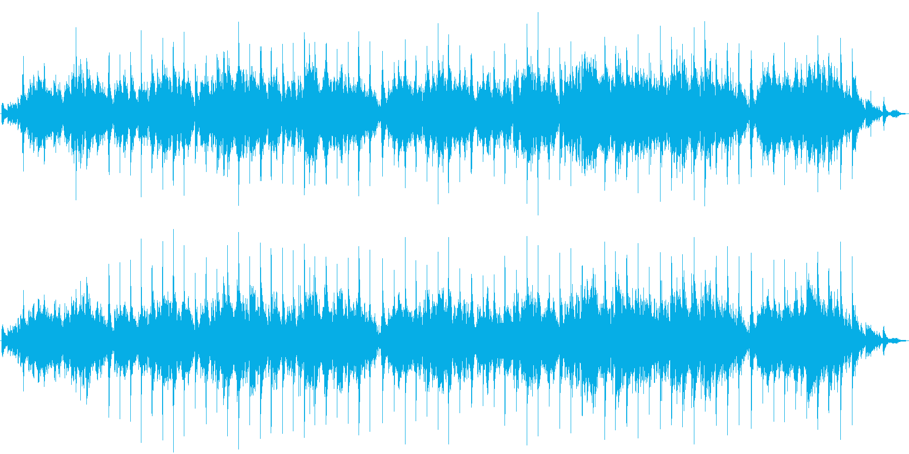 二胡の生演奏による切なくゆったりした曲の再生済みの波形