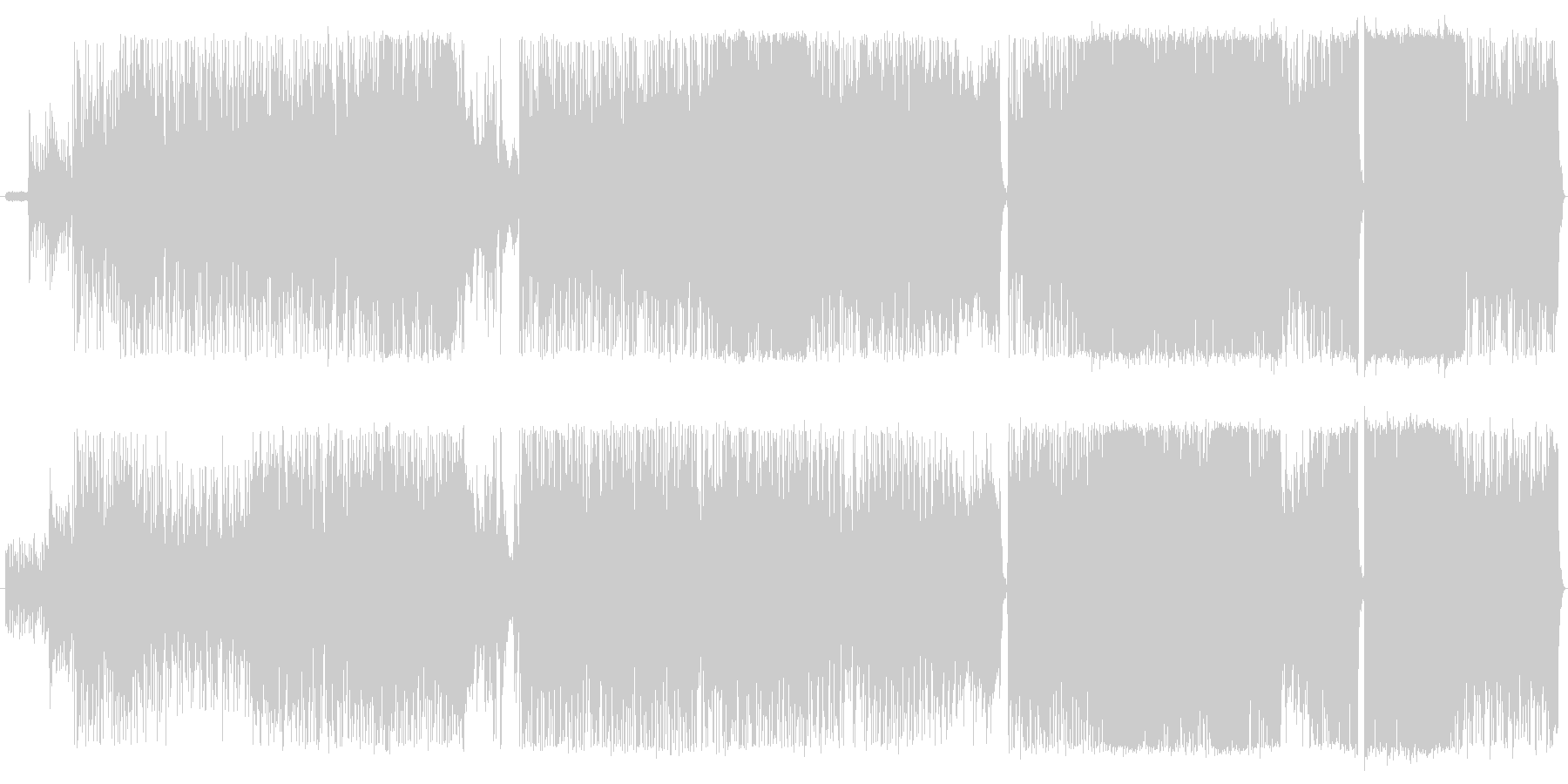 美しい秋の風景を音楽で描いています。の未再生の波形