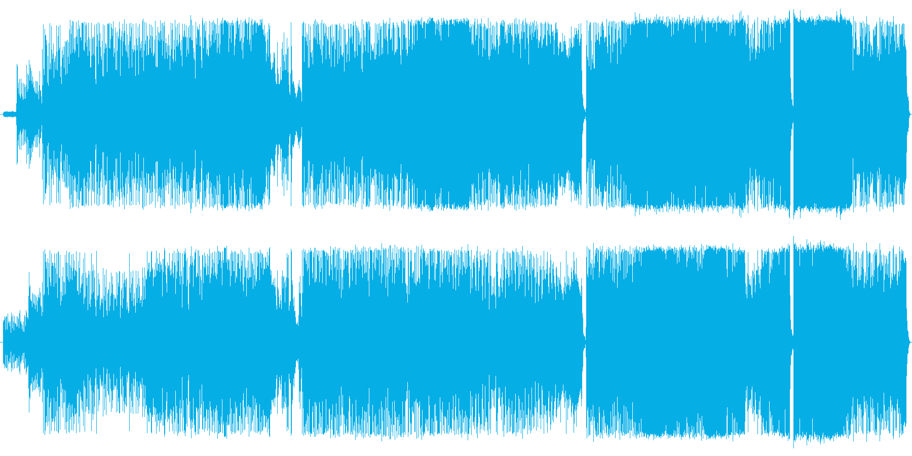 美しい秋の風景を音楽で描いています。の再生済みの波形