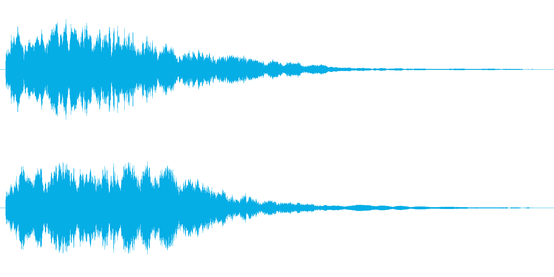 コキカ〜ン (水晶のような美しい音)の再生済みの波形