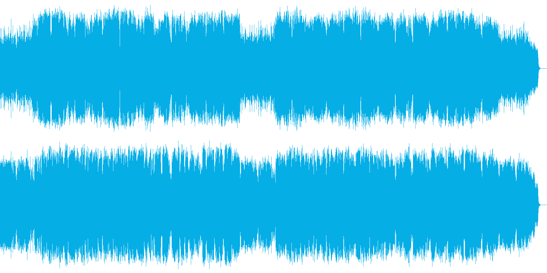 躍動感ある春を感じるメロディアスな楽曲の再生済みの波形