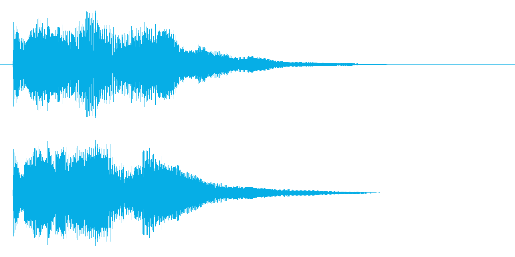 シタールを使った音源です の再生済みの波形
