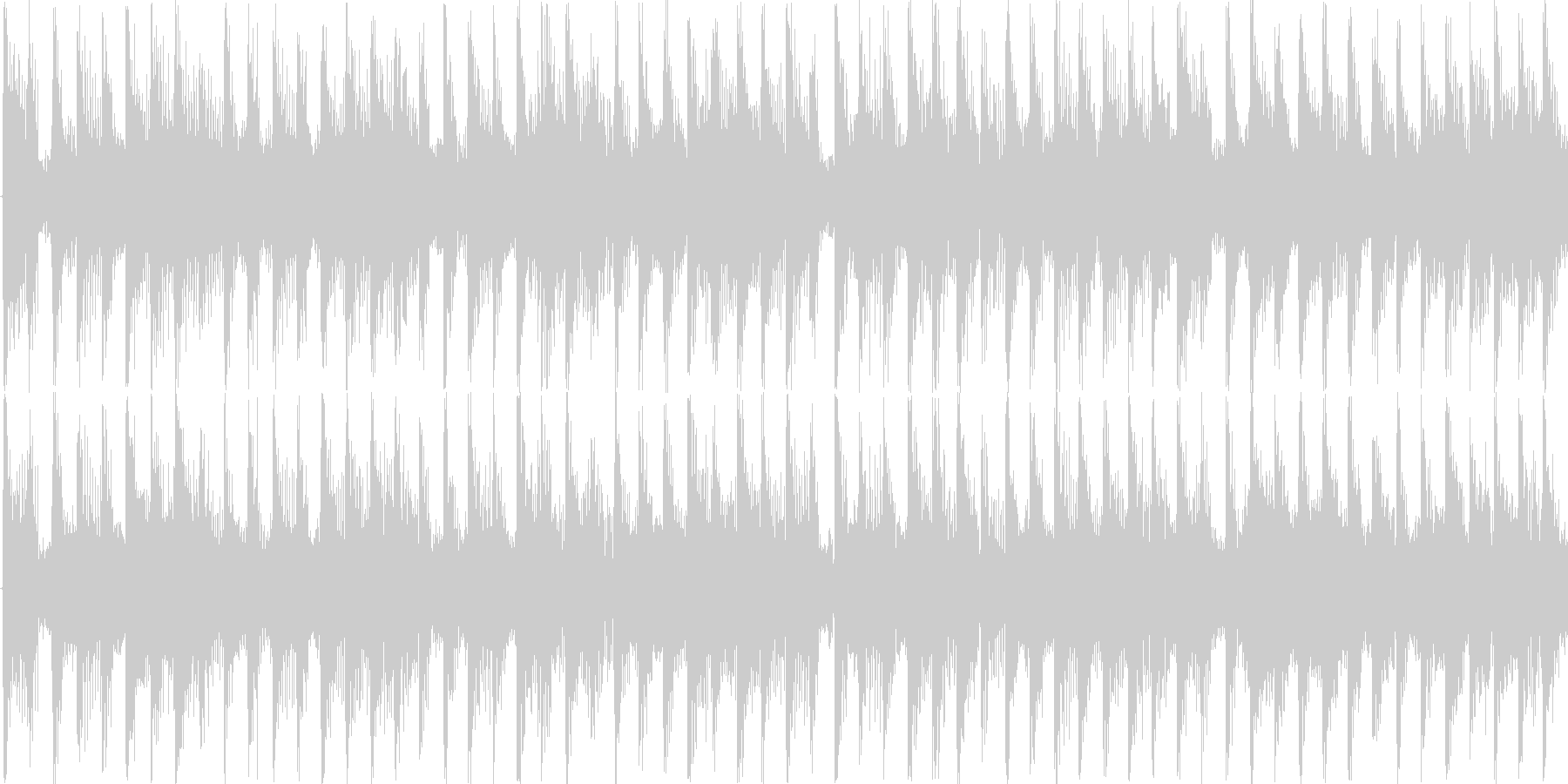 明るい雰囲気の短めのループ楽曲です。の未再生の波形