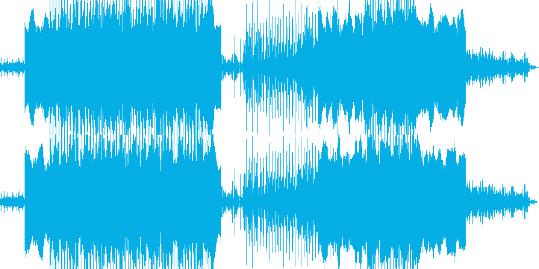闇の組織のイメージを織り交ぜた曲です。の再生済みの波形