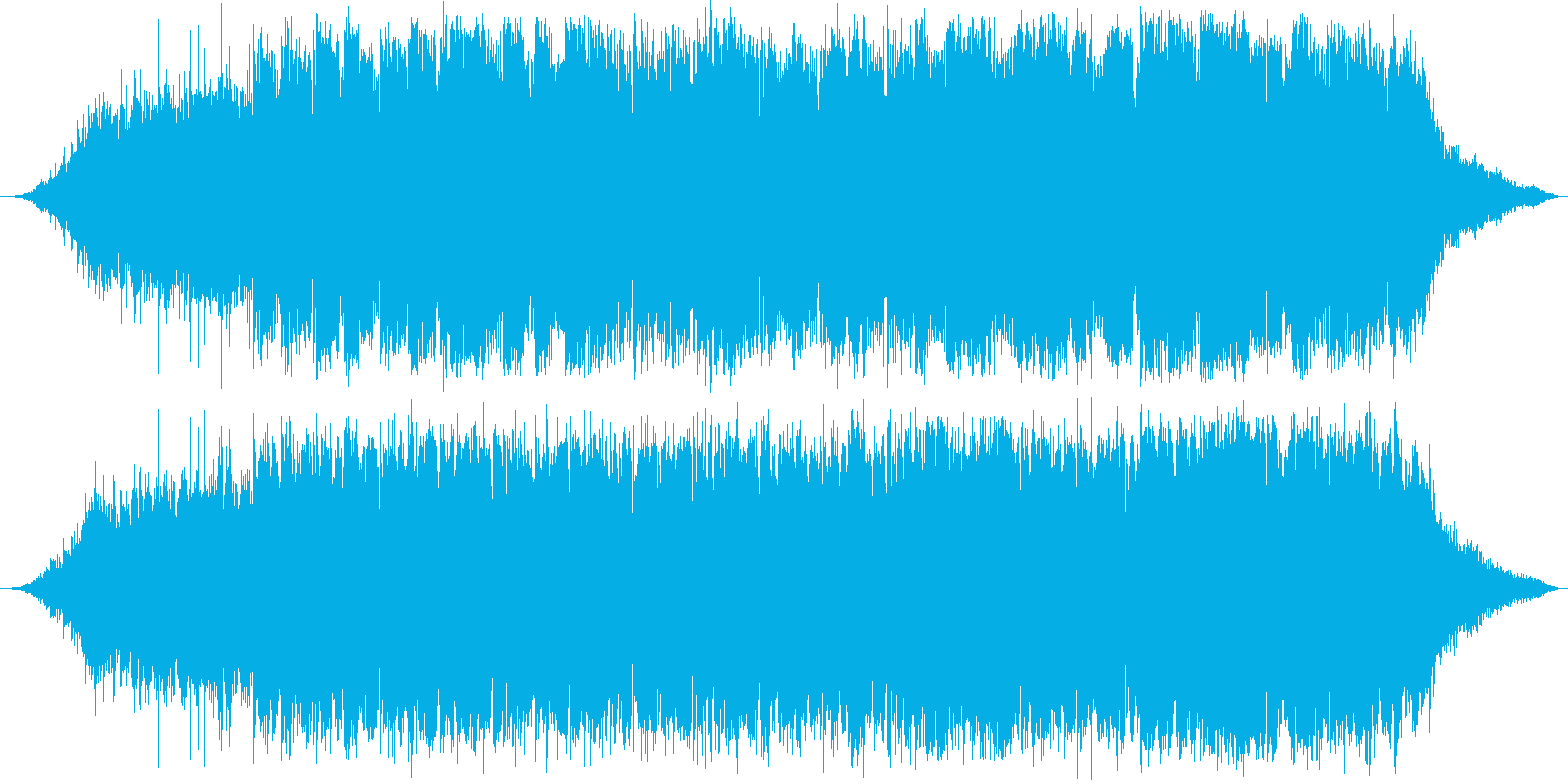 パタゴニアの冬を表現した音楽の再生済みの波形