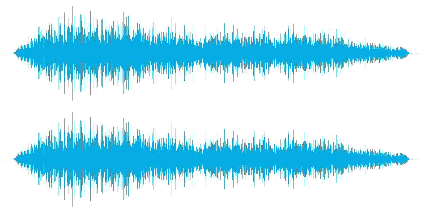 やばいシーンで使ってくださいの再生済みの波形