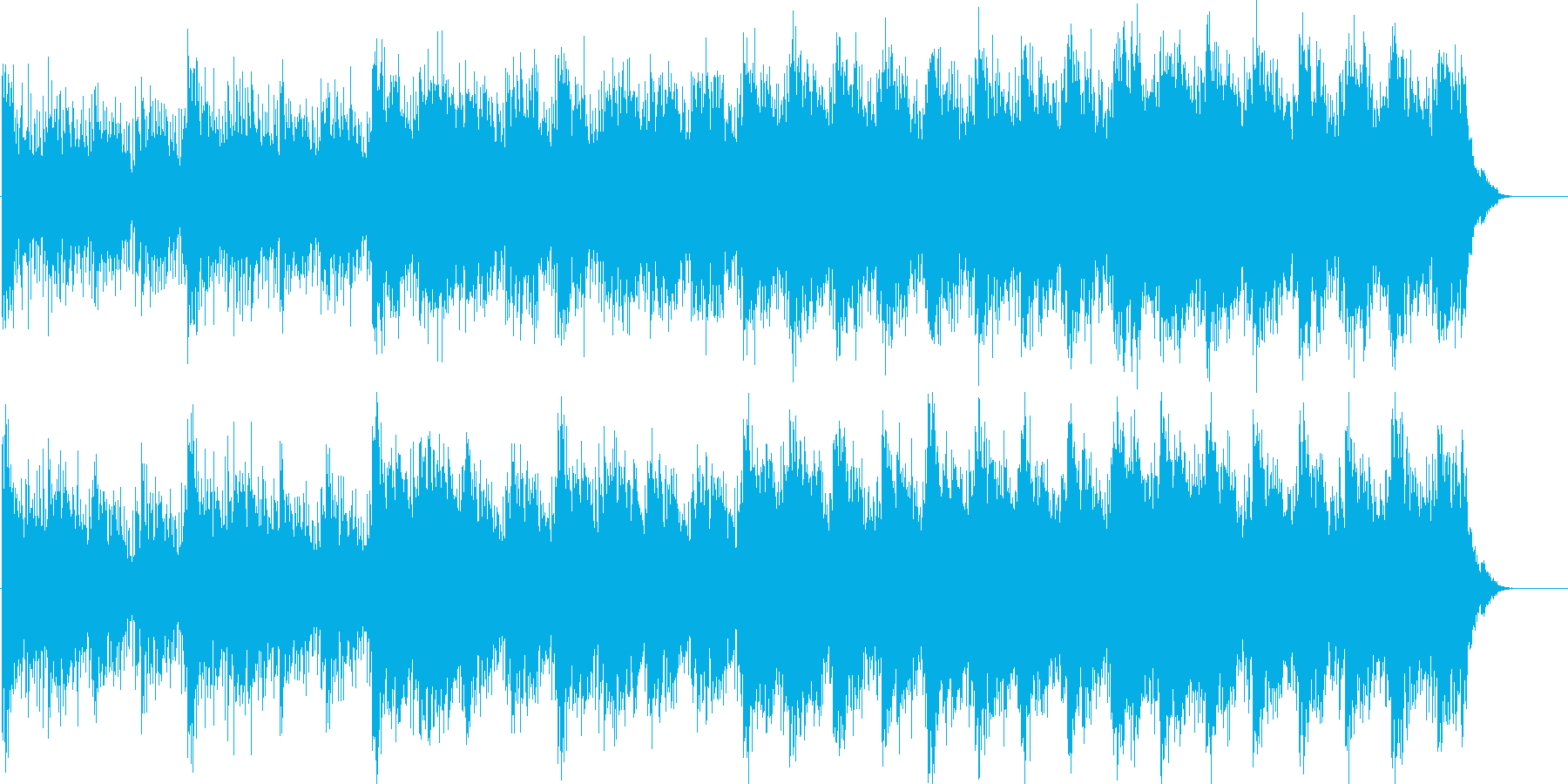 スリリングな謎を解き明かすイメージの再生済みの波形