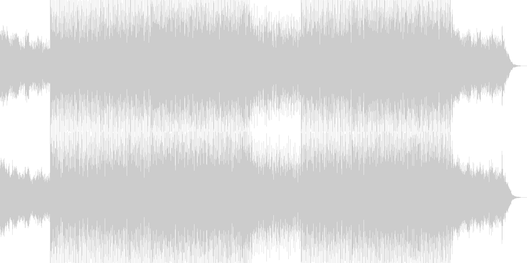 EDM明るいクラブ系キラキラシンセ-05の未再生の波形