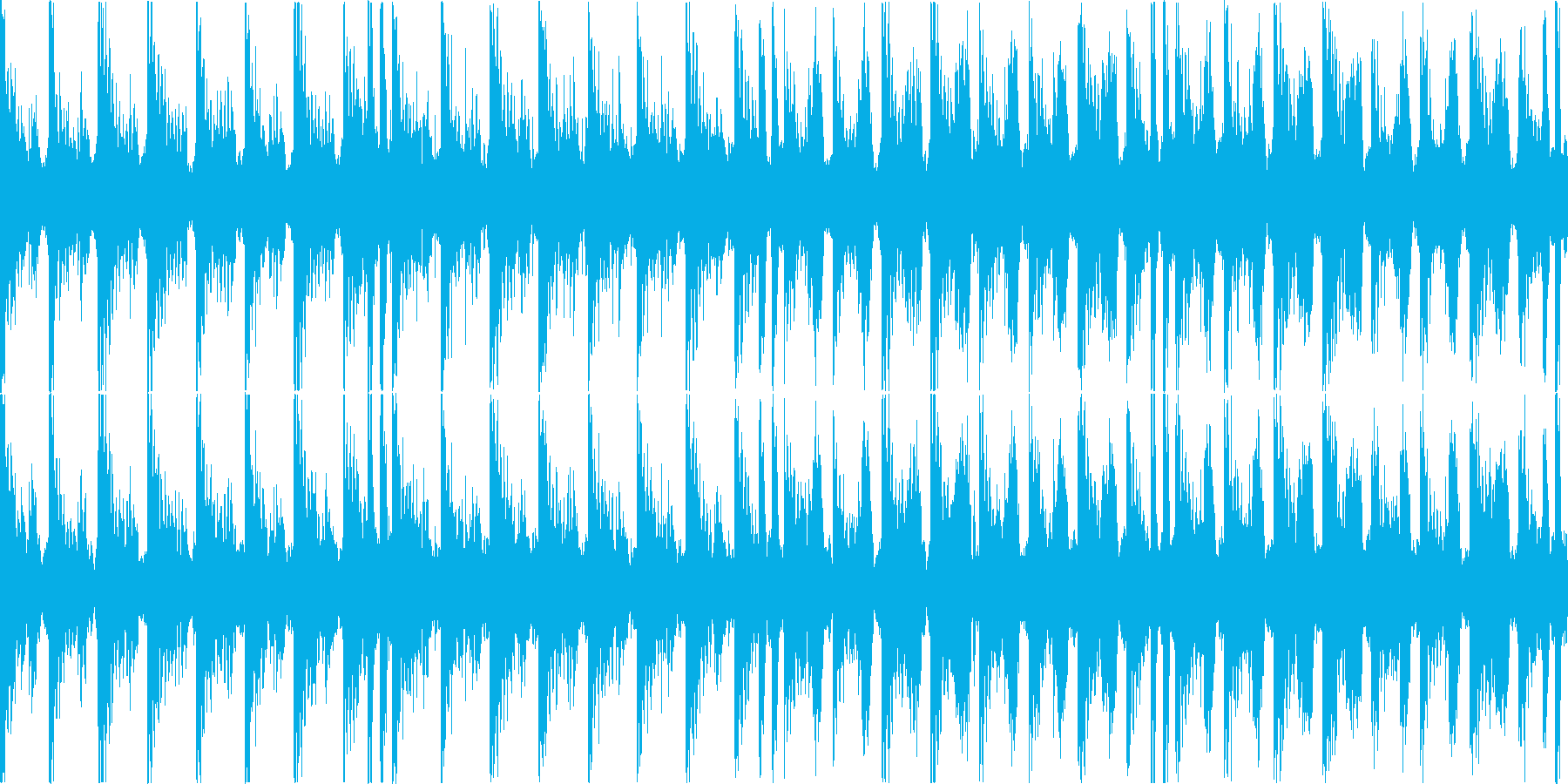 エレピの甘い雰囲気を持った曲の再生済みの波形