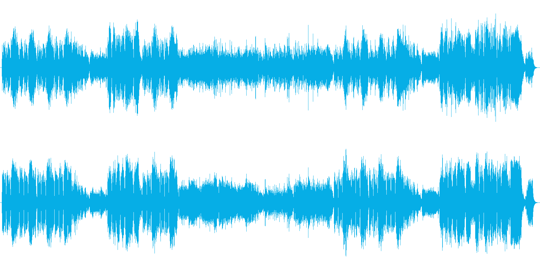 ワルツ 第3番 ピアノ+オケ版の再生済みの波形