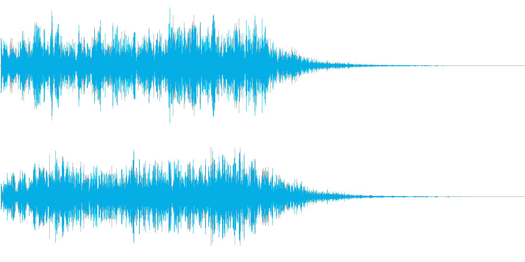 自然の音 地響き 地震 地滑りの再生済みの波形