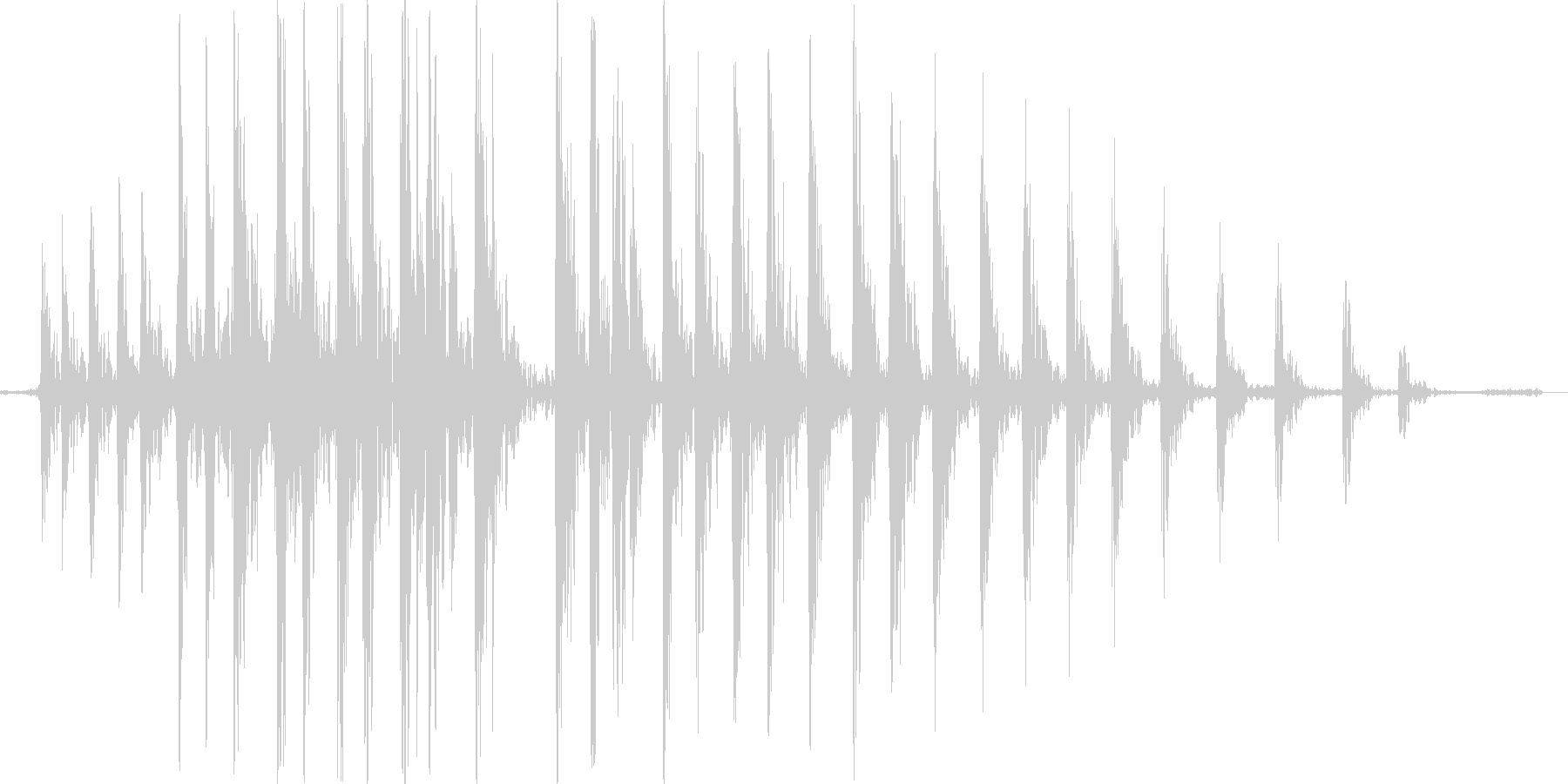 ギギギギ(屋敷で何かがきしむ嫌な物音)の未再生の波形